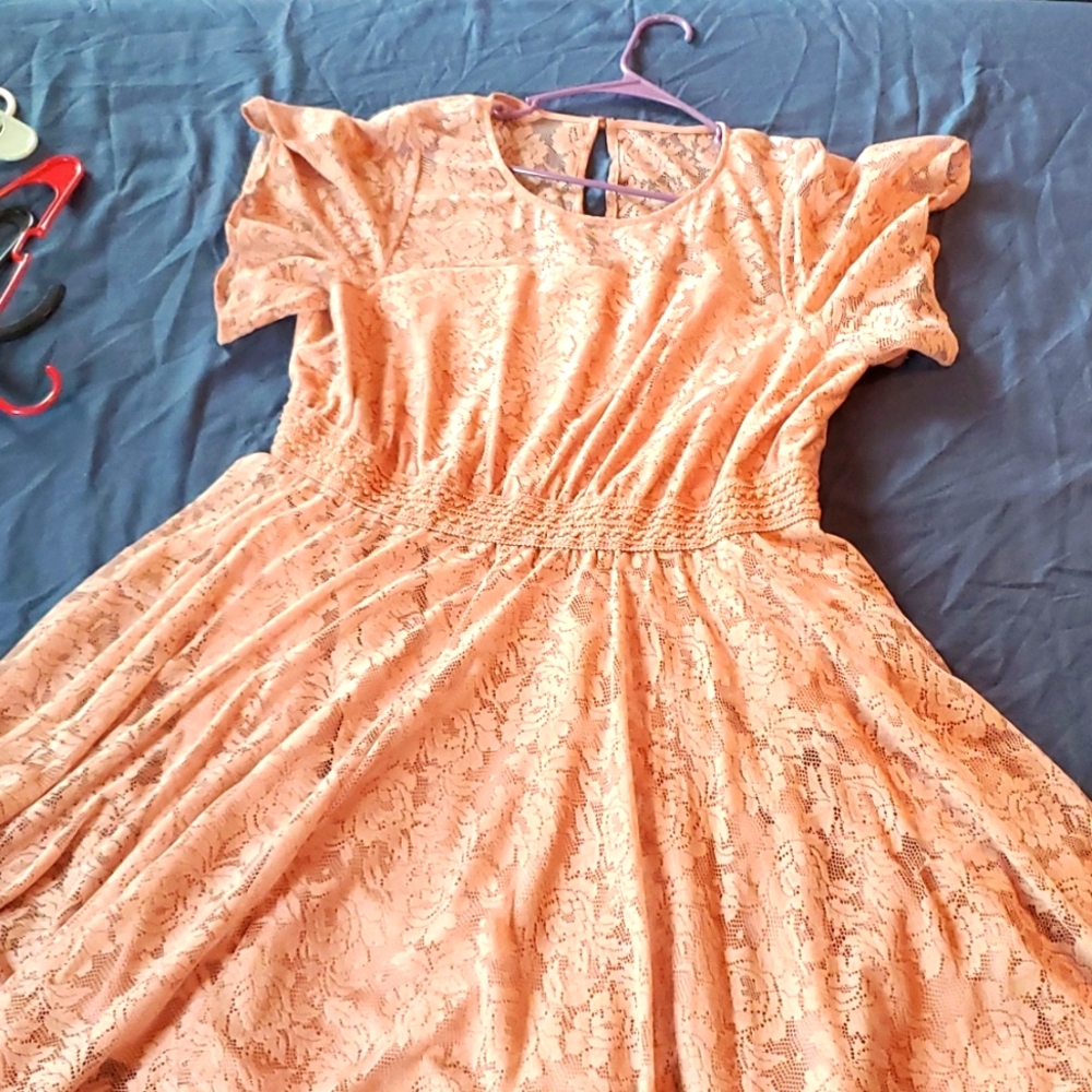 Torrid Peach Dress